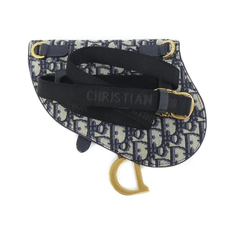 Dior Bag Saddle Waist OBLIQUE Christian Blue